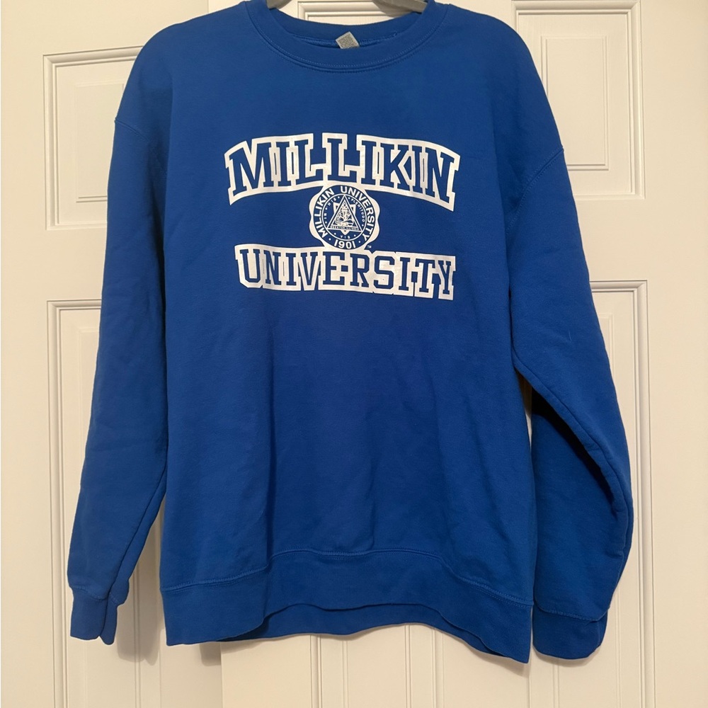 Millikin University Blue Crewneck